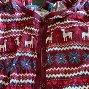 Button up Llama onesie